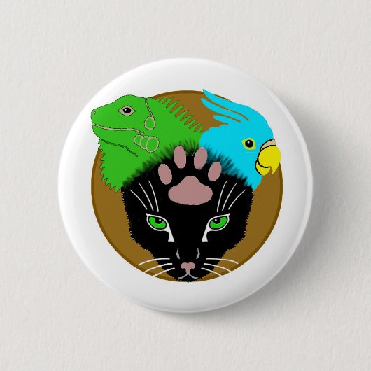 Pin-on Badge - BeastMastery Ronde Button 5,7 Cm (Voorkant)