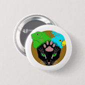 Pin-on Badge - BeastMastery Ronde Button 5,7 Cm (Voorkant /achterkant)