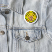 Pin-on Badge - Divination Ronde Button 5,7 Cm (In situ)