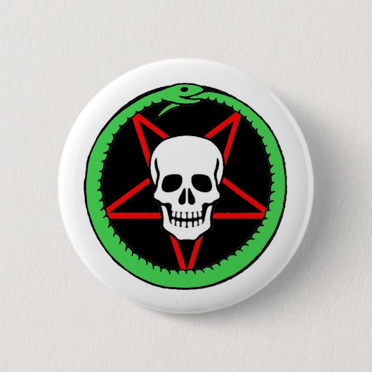 Pin-on-badge - Donkere kunsten Ronde Button 5,7 Cm (Voorkant)