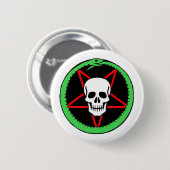 Pin-on-badge - Donkere kunsten Ronde Button 5,7 Cm (Voorkant /achterkant)