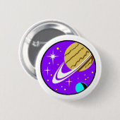 Pin-on Badge - kosmologie Ronde Button 5,7 Cm (Voorkant /achterkant)