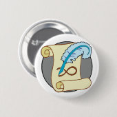 Pin-on Badge - Lore Ronde Button 5,7 Cm (Voorkant /achterkant)