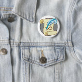 Pin-on Badge - Lore Ronde Button 5,7 Cm (In situ)