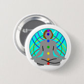Pin-on-badge - Psychische kunsten Ronde Button 5,7 Cm (Voorkant /achterkant)