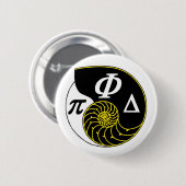 Pin-on-badge - wiskunde ronde button 5,7 cm (Voorkant /achterkant)
