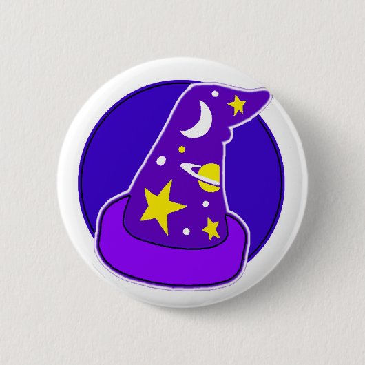 Pin-on Badge - Wizardry Ronde Button 5,7 Cm (Voorkant)