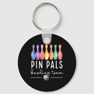 Pin Pals Bowling Ball Grappige Vrouwen Matching Bo Sleutelhanger