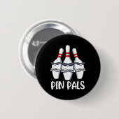 Pin Pals Bowling Ronde Button 5,7 Cm (Voorkant /achterkant)