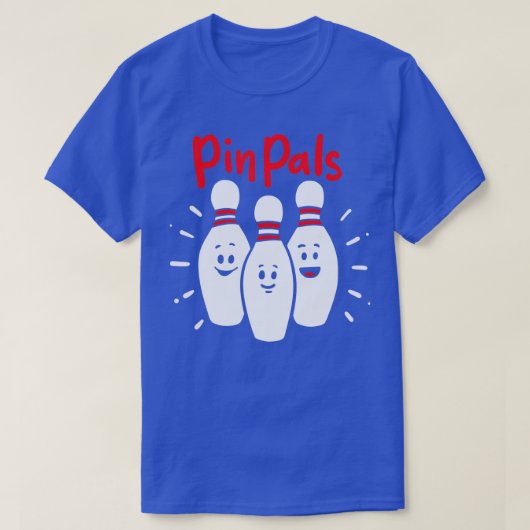Pin Pals Bowling  T-shirt (Design voorkant)