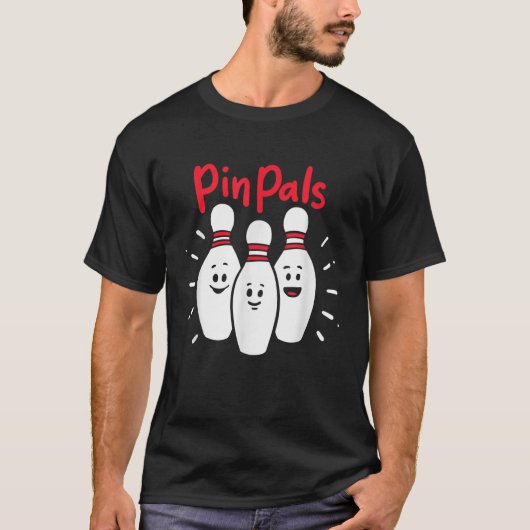 Pin Pals Bowling T-shirt (Voorkant)