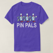 Pin Pals Bowling-training T T-shirt (Design voorkant)