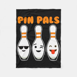 Pin Pals Schattige Grappig Bowlen Fleece Deken