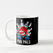 Pin Pals voor Bowlers Funny Bowling 1 Koffiemok (Links)