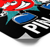 Pin Pals voor Bowlers Funny Bowling 1 Poster (Hoek)
