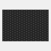 Pin Polka stippen rood, wit en zwart Inpakpapier Vel (Voorkant 3)