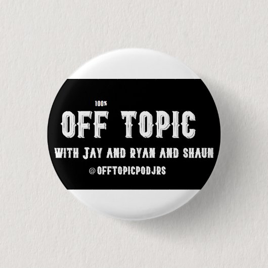 Pin Ronde Button 3,2 Cm (Voorkant)