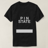 Pin State Wrestling T-shirt (Design voorkant)