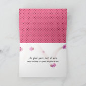 Pin Stippen voor de verjaardag van de schoondochte Kaart (Binnen)