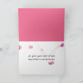 Pin Stippen voor Step Mom's Birthday Kaart (Binnen)