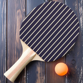 PIn-Strepen Midnight Ocean Kleur Tafeltennisbatje