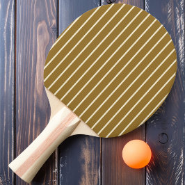 Pin-Striping Warm Woestijn Wind Kleur Tafeltennisbatje