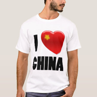 pin t-shirt 007 I Love China Dragon edition
