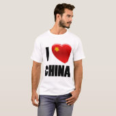 pin t-shirt 007 I Love China Dragon edition (Voorkant volledig)
