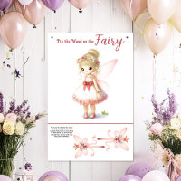 Pin the Wand op de Fairy Verjaardagsfeestspel