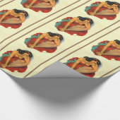 Pin Up 1950 Cadeaupapier (Hoek)