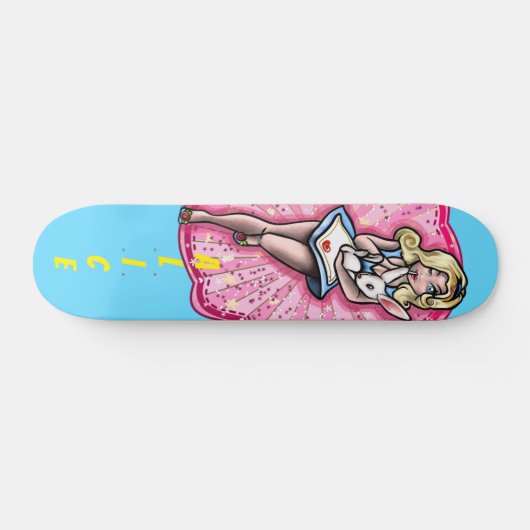 Pin-up Alice Persoonlijk Skateboard (Horizontaal)