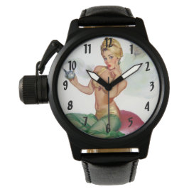 Pin Up Babes Horloge