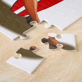Pin-up Basque Frankrijk Legpuzzel (Zijkant)