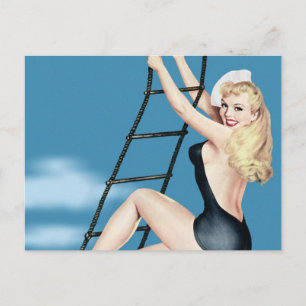 Pin-up Briefkaart