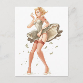 pin up briefkaart