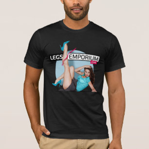 Pin-up Cheesecake Black T-Shirt