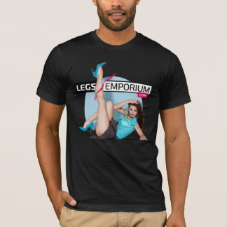 Pin-up Cheesecake Black T-Shirt