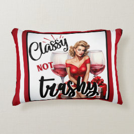 Pin-up chic, niet ordinair accent kussen