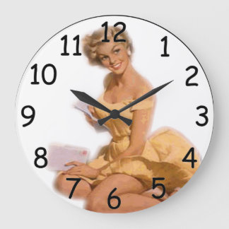 Pin-up Classie Blond Klok