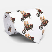 Pin-up fietsmeisjes stropdas (Opgerold)