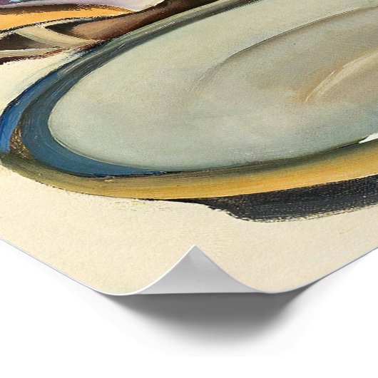 Pin-up Fixing A Car Poster (Hoek)