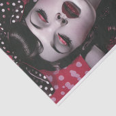  Pin Up Girl2 Tissuepapier (Detail)