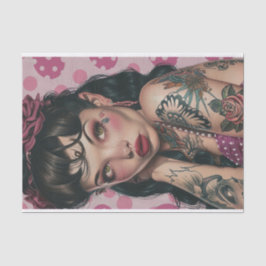 Pin Up Girl5 Tissuepapier