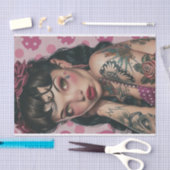  Pin Up Girl5 Tissuepapier (Craft)