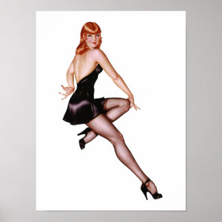 Pin Up Girl #3 @ GarysRetroGarage Poster