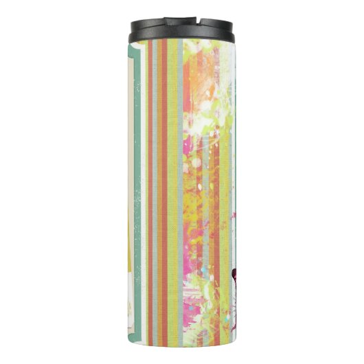 Pin-up girl  bikini thermosbeker (Achterkant)