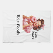 Pin-Up Girl Doughnut Theedoek (Horizontaal)