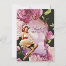 Pin Up Girl huisvrouw Retro Sailor Vrijgezellenfee Kaart