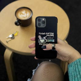 Pin-up Girl Koffieverslaafde Case-Mate iPhone Case