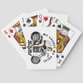 Pin Up Girl Pokerkaarten